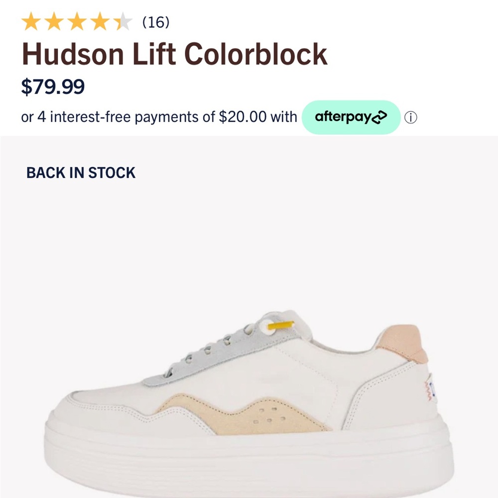 NWT Hey Dude Hudson Lift